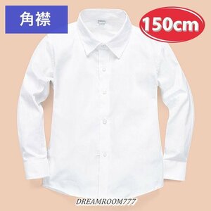  хлопок 100% угол воротник блуза [150cm] рубашка белый рубашка школьная форма формальный праздничные обряды форма 