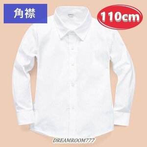  хлопок 100% угол воротник блуза [110cm] рубашка белый рубашка школьная форма формальный праздничные обряды форма 