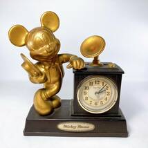 【ジャンク】ミッキーマウス Mickey mouse 置き時計_画像1