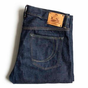 【美品/濃紺】 桃太郎ジーンズ【銅丹14.7oz クラシックストレート デニムパンツ】36 MOMOTARO JEANS 2405190