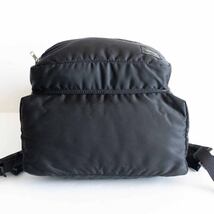 【美品】PORTER 【タンカー リュック】ポーター ブラック バックパック デイパック TANKER BAG 622-69387 u2405057_画像5