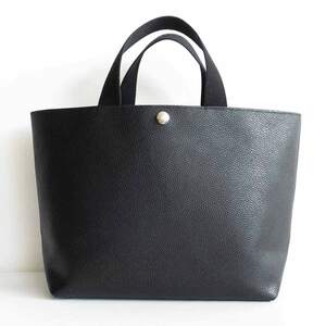 [ rare ] Herve Chapelier [824GG/ryu Cusco -tedo canvas boat shape tote bag ]nowa-ru black Herve Chapelier 2405280