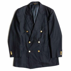[ top class goods ]BROOKS BROTHERS[ tailored jacket / navy blue blur ]BA57 double gold .. Brooks Brothers blaser u2405144