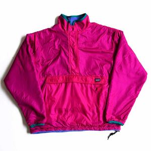 【希少】PATAGONIA【グリセード】12 80s リバーシブル プルオーバー ナイロン フリース ジャケット パタゴニア u2405145