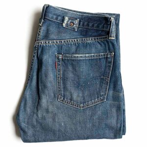 【雰囲気抜群/加工モデル】 LEVI'S VINTAGE CLOTHING 【 37501 / 501XX ビッグE デニムパンツ 】36 リーバイス LVC 旧日本製 wxl 2405575