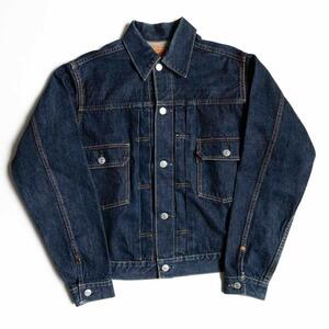 【美品/濃紺】DENIME 【507XX 2nd type デニムジャケット】L セカンド Gジャン オリゾンティ ハギ u2405213