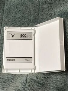 mak cell maxell cassette hard disk iVDR-S 500GB cassette HDD case attaching ivdr