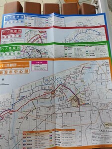 2024 год 3 месяц модифицировано . новейший версия Niigata транспорт Niigata город автобус маршрут map route карта 