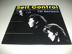TM NETWORK　 Self Control レコード　LP　EP　ネットワーク　TMN　Network　⑩