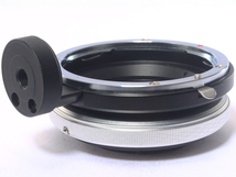 FOTGA チルト レンズ アダプター キヤノン EOSマウント → マイクロフォーサーズ M4/3マウント 変換 TILT Canon EOS M4/3 やや難あり_画像3