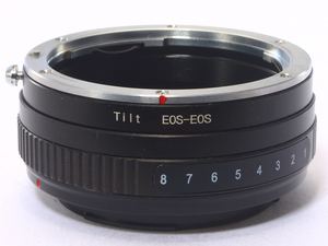  tilt lens mount adaptor Canon EOS mount - Canon EOS mount conversion TILT Canon EOS - Canon EOS