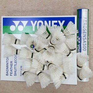  badminton Shuttle Yonex aero sensor 600 knock for used 10 dozen 120 piece 