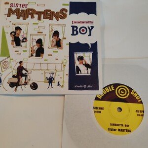 EPレコード◆Sister MARTENS/Lambretta Boy/MARTENS SKA DS-001◆スカ 7インチ アナログTHE 5678's