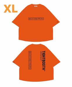 XLサイズ TIGHTBOOTH タイトブース 限定Tシャツ オレンジ