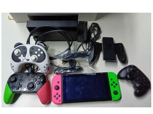 【動作品】任天堂switch／本体／付属品多数／初期化済