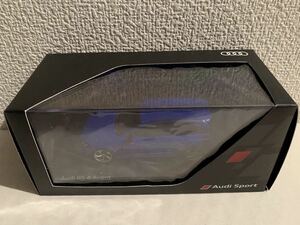 ◆未展示品 & 未開封品！Audi Sport特注！1/43 アウディRS4アバント / Audi RS4 Avant ノガロブルー