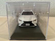 ◆未展示品！1/43 LEXUS / レクサス RC 350 F SPORT ホワイトノーヴァガラスフレーク_画像8