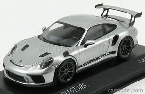◆新品！ケース未開封！1/43 Porsche / ポルシェ 911 GT3RS 「991.2」GTシルバーメタリック 世界限定399個