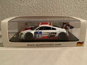 ◆未展示品! Spark modelドイツ特注 限定500個 1/43 アウディR8 LMS GT3 Audi Sport Team Phenix 2015年ニュルブルクリンク24時間レース