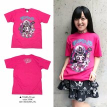 Gacharic Spin ガチャリックスピン HYPER CORE コラボ TOMO-ZO 10周年ワンマンツアー Tシャツ Lサイズ ピンク_画像4