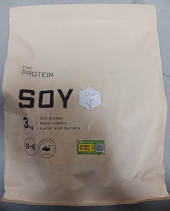 ザプロ ソイプロテイン チャイ風味 3Kg 武内製薬 THE PROTEIN