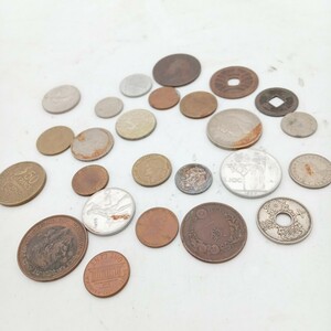 大村4月No.37 コイン 日本 世界 硬貨 古銭 外国銭 通貨 まとめて アンティーク コレクション 