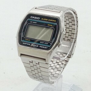杉本4月No.175 腕時計 CASIO カシオ W-31 動作未確認 デジタル シルバー系 ブランド時計 メンズ腕時計 ALARM
