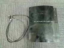 大村4月No.54 ゲーム機 SONY ソニー PlayStation3 本体 動作未確認 ブラック 家庭用ゲーム機 _画像1