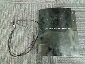 大村4月No.54 ゲーム機 SONY ソニー PlayStation3 本体 動作未確認 ブラック 家庭用ゲーム機 