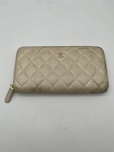 夏本4月No.205シャネル CHANEL 長財布 マトラッセ