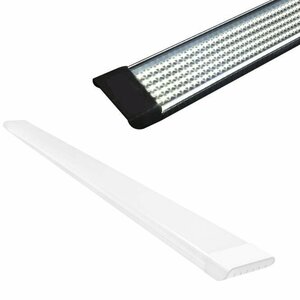  immediate payment!5ps.@180W shape LED fluorescent lamp one body straight pipe 1 light *5 light corresponding daytime light color 6000K LED light light weight version thin type 120CM free shipping 1 year guarantee 