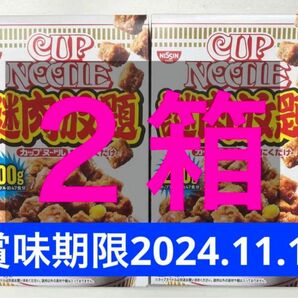 日清　カップヌードル　謎肉放題　200g　なぞにくだけ　２箱　