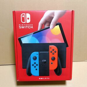 ほぼ新品 Nintendo Switch 有機ELモデル ネオンブルー ネオンレッド 任天堂 ニンテンドースイッチ