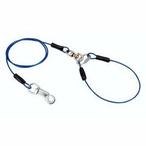 Petio for medium-size dog wire chain blue AS9153