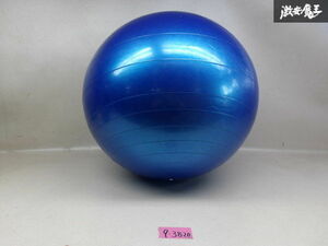 未使用 バランスボール トレーニングボール ジムボール ジム 体幹 ヨガ エクササイズ フィットネス トレーニング 青 ブルー 10個 66㎝