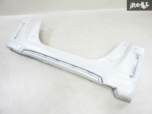 ホンダ 純正 JF3 JF4 N-BOX Nボックス カスタム リア リヤ バンパー NH883P プラチナホワイトパール 71501-TTA-J000 OP マッドガード付き