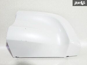 スバル 純正 BN9 レガシィ B4 リア リヤ バンパー マフラーレスカバー パネル スポイラー 白パール系 右側 右 運転席側 57731AL230 即納