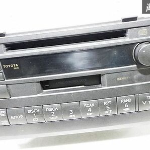 保証付 トヨタ 純正 GX110 ヴェロッサ CD カセット プレーヤー デッキ オーディオ 86120-2A460 即納の画像3