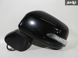 ダイハツ 純正 L575S ムーヴ ムーブ コンテ ドアミラー サイドミラー ウインカー 電動格納 10P 黒メタリック系 左側 左 助手席 87940-B2B10