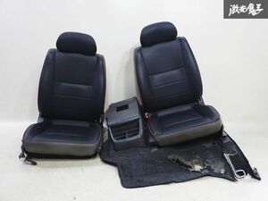 日産 純正 E25 キャラバン シルクロード フロント シート 座席 1列目 コンソール 2脚 左右セット 即納