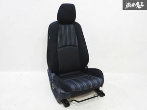 新車外し!! マツダ 純正 DJLFS デミオ フロント シート 座席 ドライバーズシート 右側 右 運転席側 レール付き スライド リクライニングOK