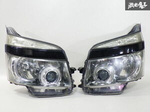 点灯OK トヨタ 純正 ZRR70W ZRR75W 70 ヴォクシー 前期 HID ヘッドライト ヘッドランプ 左右セット KOITO 28-203 打刻:V9 即納