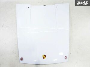 社外 PORSCHE ポルシェ 911 993 カレラ カーボン ボンネット エンジンフード フード エアロ パネル 白系塗装 即納