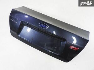 Subaru Genuine GVB Impreza WRX STI リア リヤ トランク フード パネル ガンメタ 即納 GVF