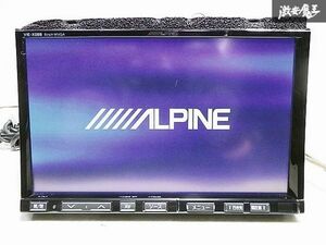 保証付 ALPINE アルパイン 8インチ HDDナビ カーナビ ナビ フルセグ CD DVD Bluetooth 2018年地図 VIE-X088 即納