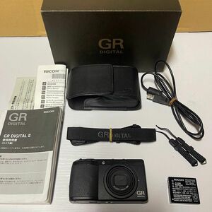 RICOH リコー GR DIGITAL Ⅱ 【付属品多数】 コンパクトデジタルカメラ デジタルカメラ