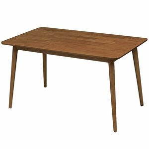【新品/送料Z】カフェテーブル CT-130 ダークブラウン 木製 食卓テーブル 4人掛け 6人掛け