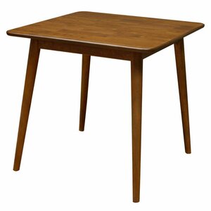 【新品】カフェテーブル CT-75 ダークブラウン 天然木 テーブル 木製 食卓テーブル 2人掛け 4人掛け 机