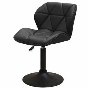 【新品】昇降式カウンターチェア 黒脚 ロータイプ WY-614S ブラック 家具 椅子