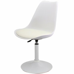 【新品】昇降式カウンターチェア ロータイプ ラウンジチェア LO-559S ホワイト 家具 椅子 オフィス テレワーク